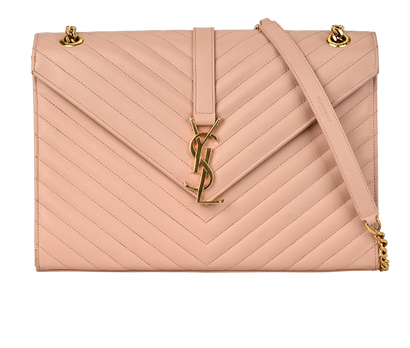 Large Envelope, £1,100, Handbags, Pink, Leather, Front view